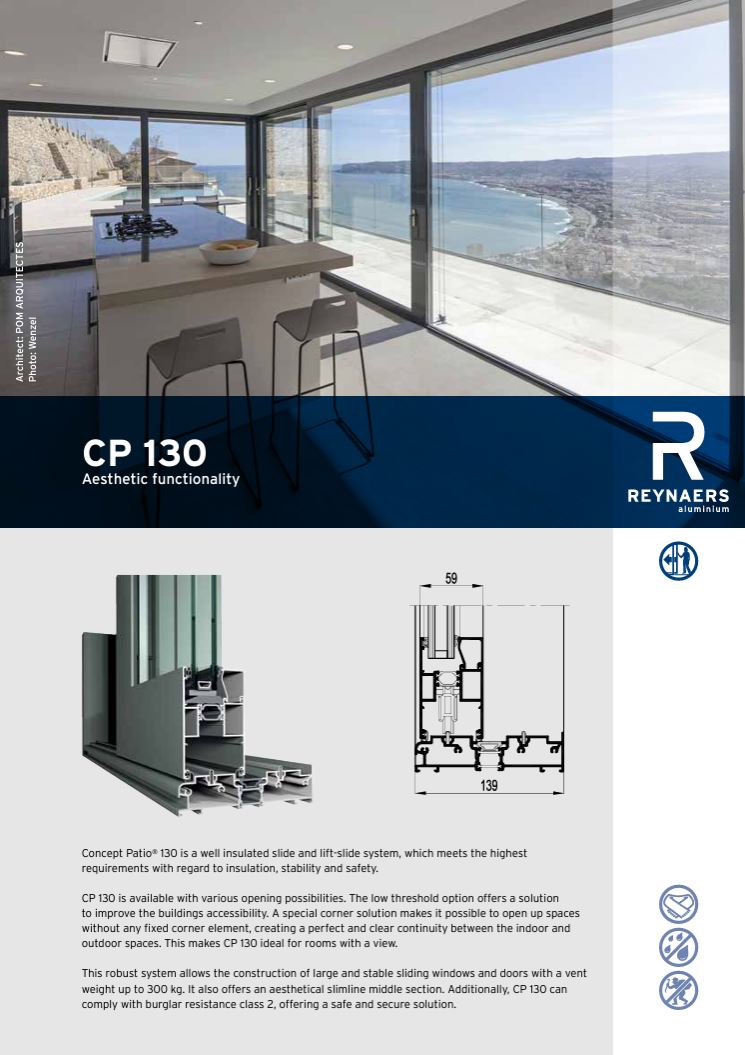 Reynaers CP130 Brochure